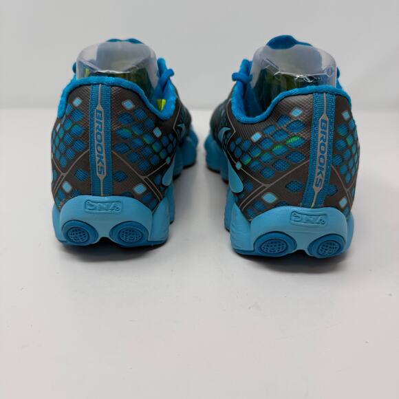 Brooks Neuro Running Shoes Men\'s 10.5 Blue Grey Flexible Trainers Workout EUC main image 7